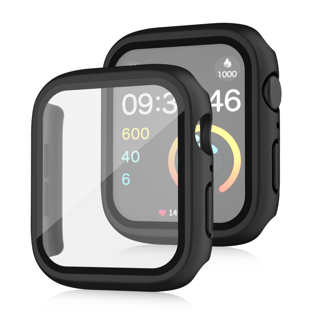 Apple Smartwatch Accessories - กระจกนิรภัย + ฝาครอบสําหรับ Apple Watch Case