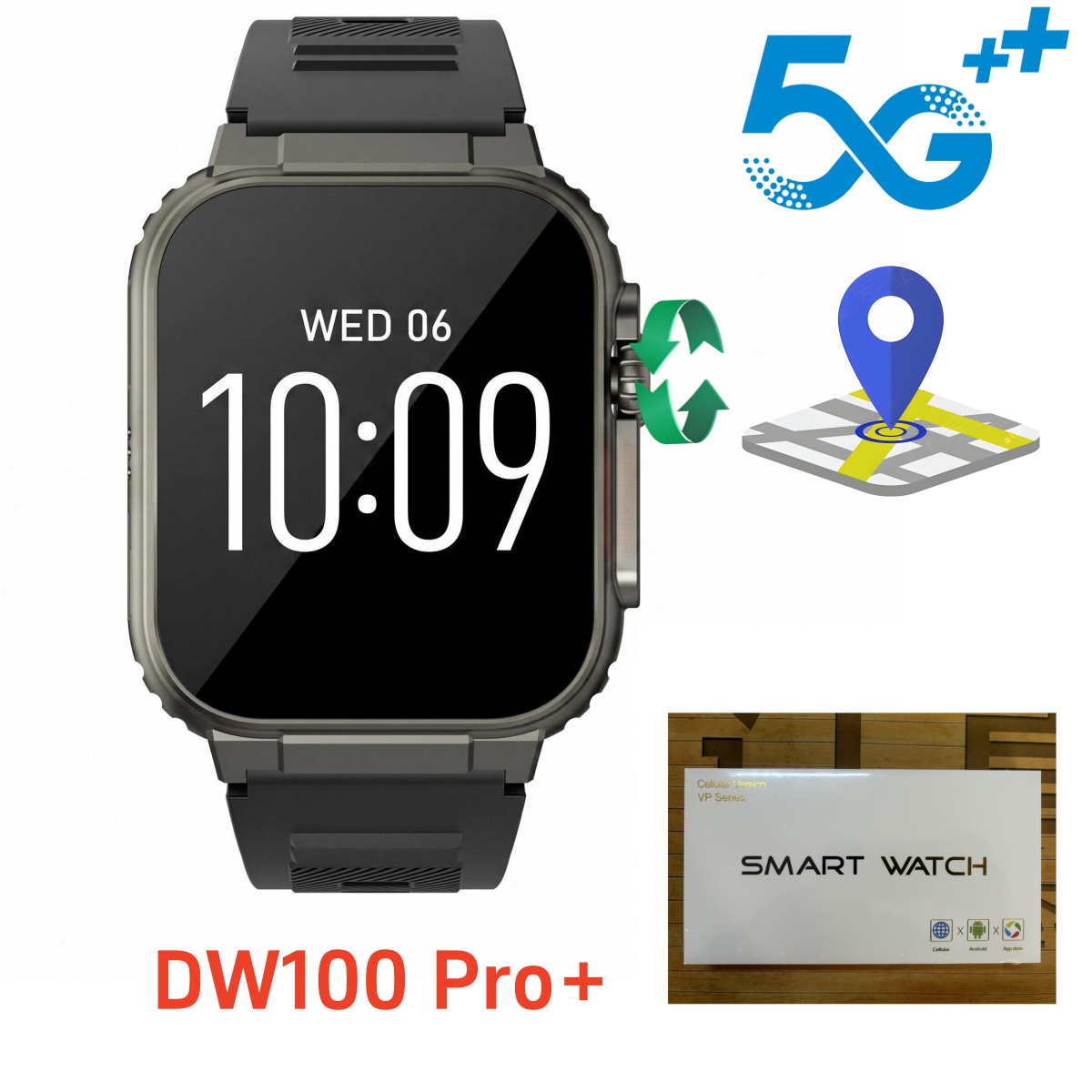 Smartwatch Id - DW100 Pro plus Touch ID สมาร์ทวอทช์