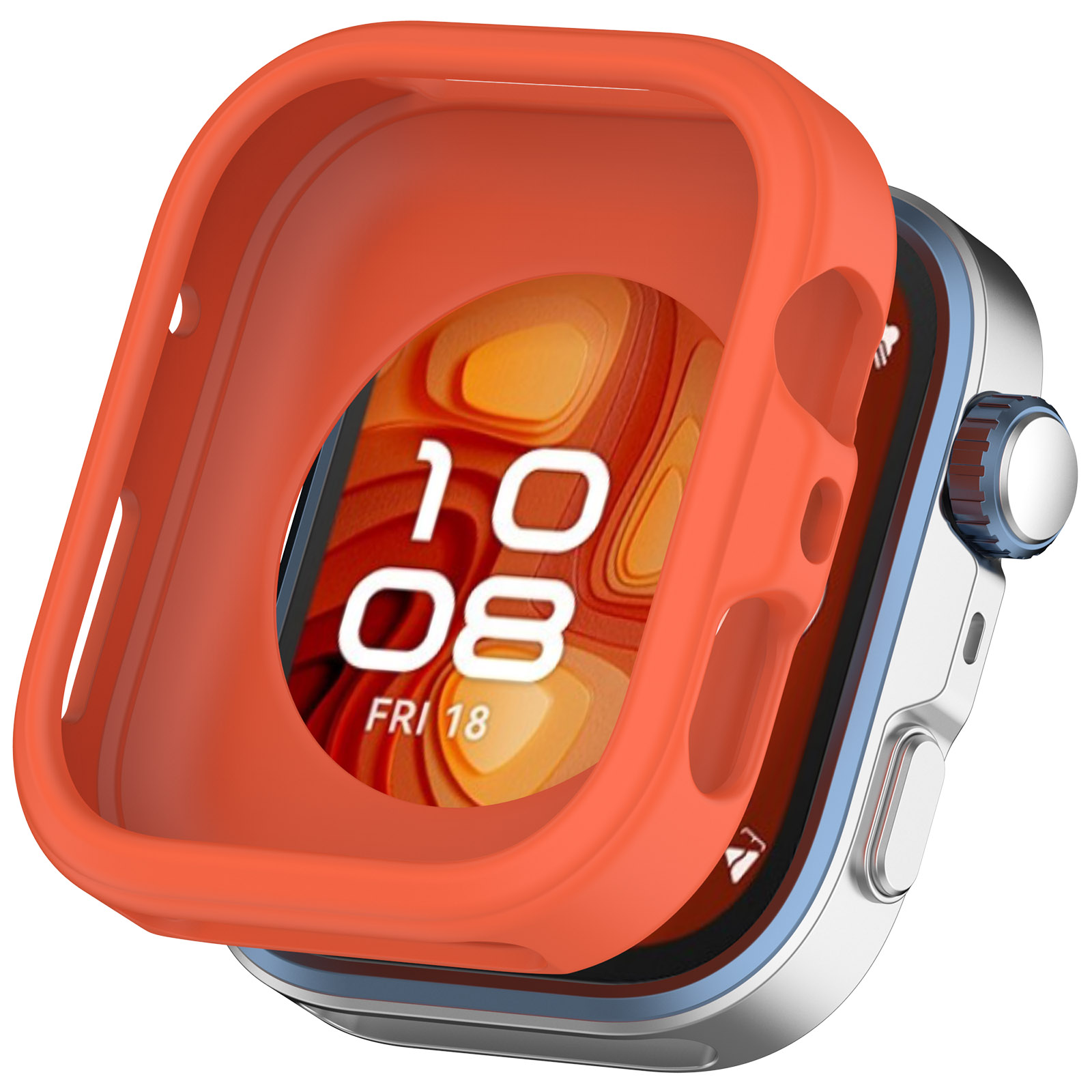 Huawei Smartwatch Accessories - เคสซิลิโคนอ่อนนุ่มสำหรับนาฬิกาหัวเว่ยฟิต 4 โปร 5 โปร 5