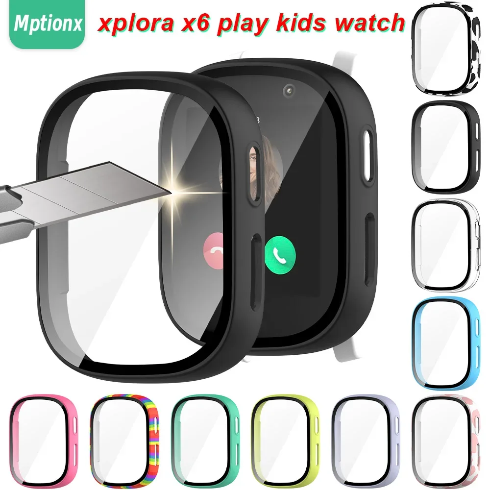 Garmin Smartwatch Accessories - เคสสำหรับ xploar X6 Play อุปกรณ์ป้องกันหน้าจอสมาร์ทวอท์ชสำหรับเด็กอุปกรณ์เสริมสำหรับ xplora
