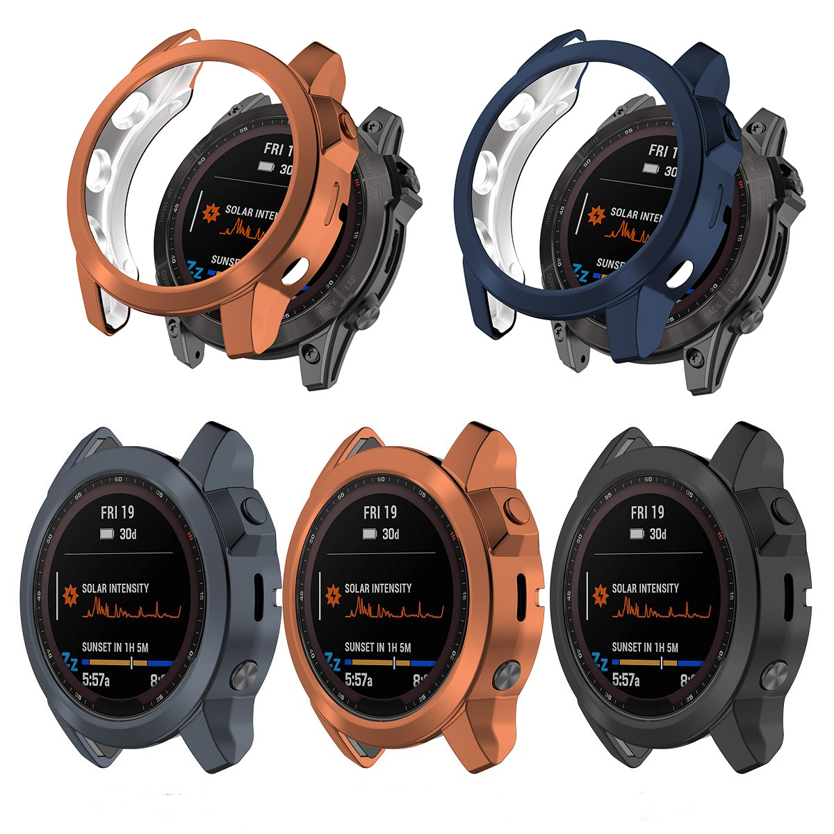 Garmin Smartwatch Accessories - ป้องกันสําหรับ Garmin Fenix 7 7S 7X6
