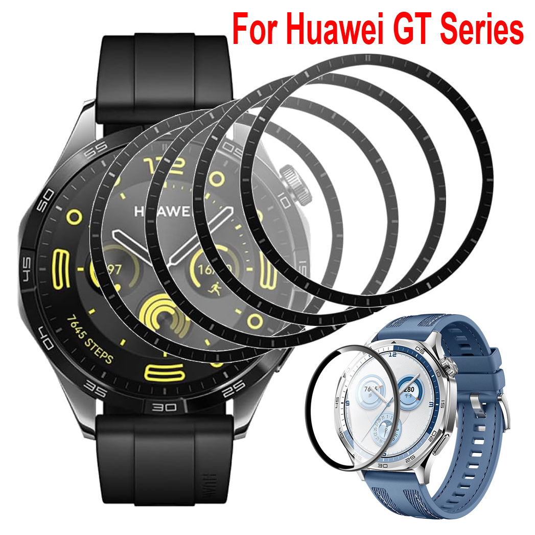 Watch Face Protector - ฟิล์ม3D สำหรับนาฬิกา Huawei GT5Pro 4 3