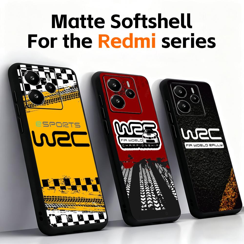 Xiaomi Redmi Note 13 - เคสโทรศัพท์ลายรถแข่ง WRC สุดเท่ สำหรับ Redmi Note
