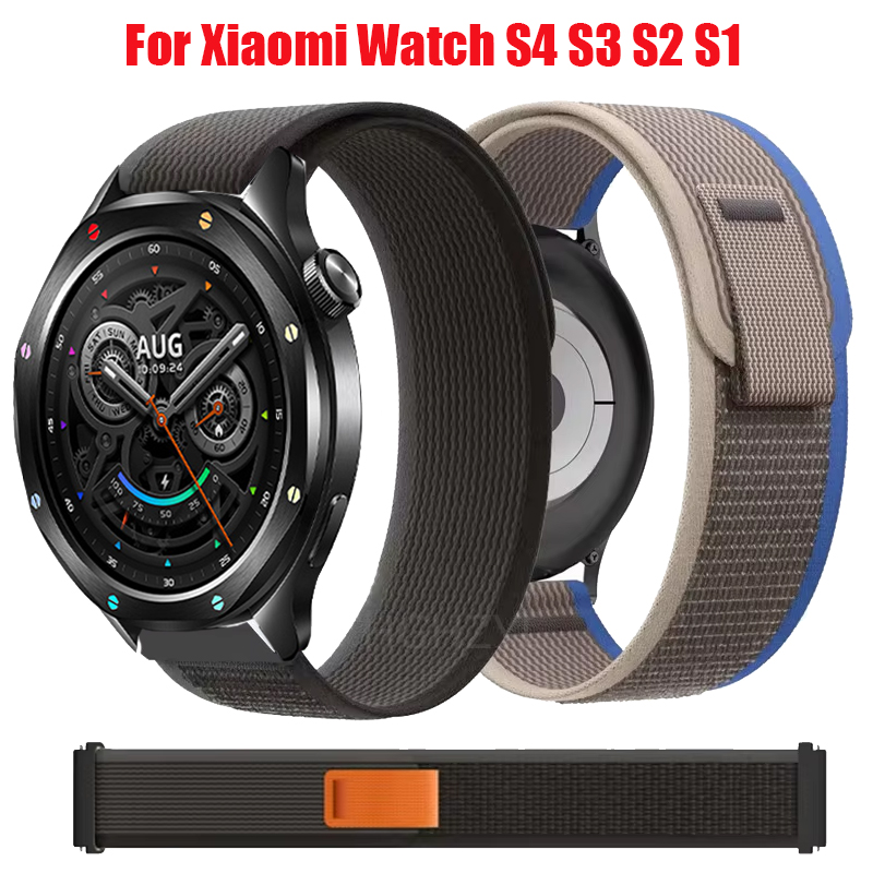 Xiaomi Smartwatch S3 Accessories - Trail LoopสําหรับXiaomiนาฬิกา 2 Pro MiนาฬิกาสีColor2 BandกีฬาไนลอนสําหรับXiaomiนาฬิกาS4
