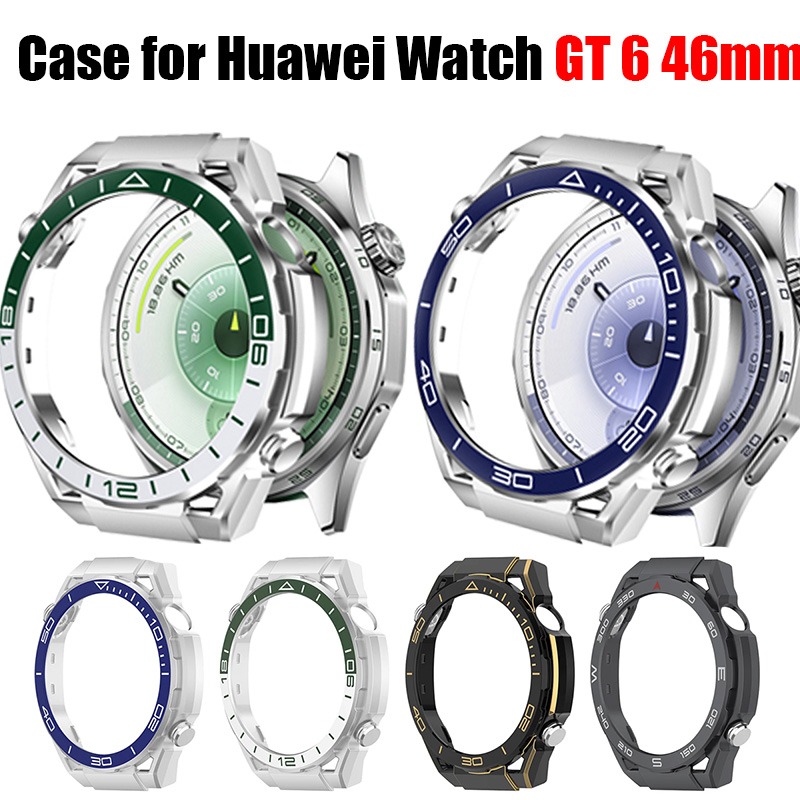 Huawei Smartwatch Accessories - เคสสำหรับนาฬิกาหัวเว่ย จีที 6 46 มม. ตัวป้องกันหน้าจอเคส