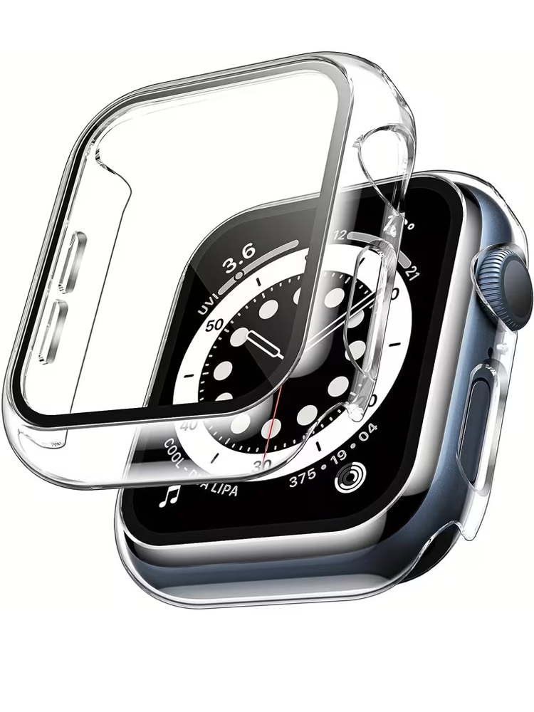 Smartwatch Case - 2 ชิ้นกระจกนิรภัยสำหรับแอปเปิ้ลวอชซีรีส์ 11 10 9 8