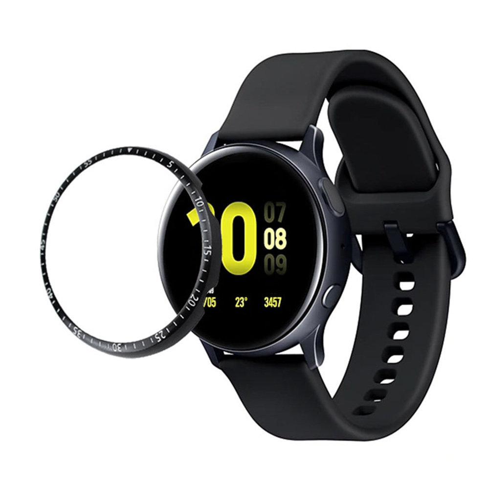 Watch Face Protector - 1 ชิ้น วงแหวนครอบหน้าปัดนาฬิกาแบบมีสเกลเวลา ดีไซน์หรูหรา ป้องกันรอยขีดข่วน ใช้งานได้กับ