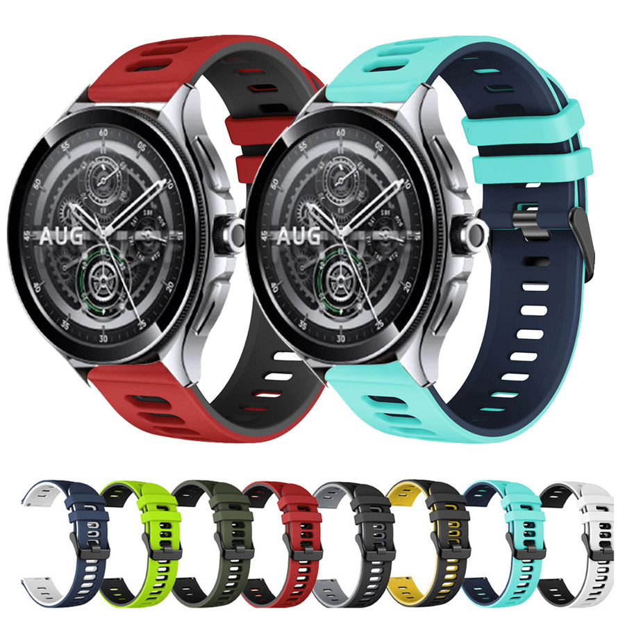 Xiaomi Smartwatch S3 Accessories - สําหรับ Xiaomi Watch 2 Pro สายสร้อยข้อมือซิลิโคนสําหรับ