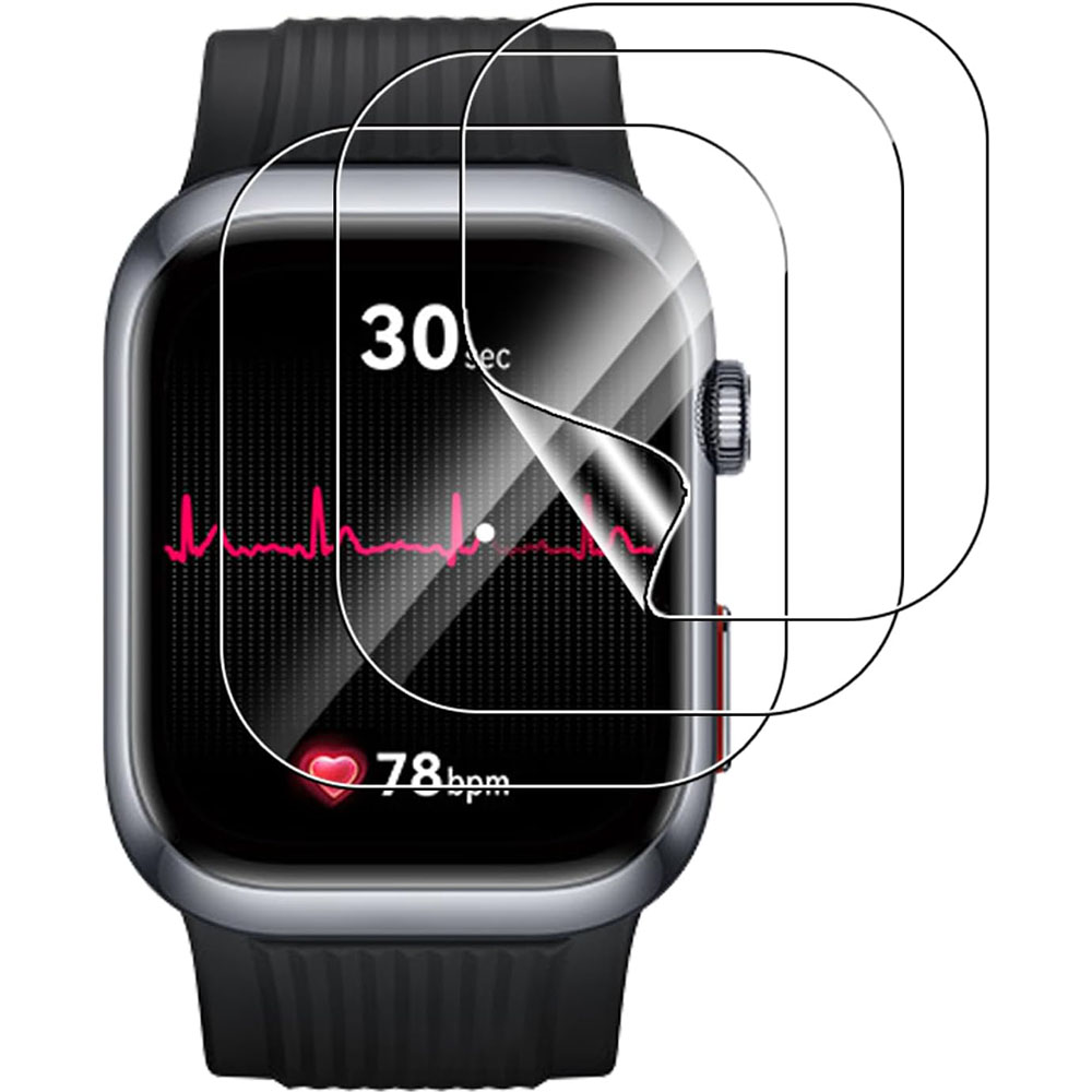 Huawei Smartwatch Accessories - 3 ชิ้น TPU Hydrogel ภาพยนตร์สําหรับ Huawei