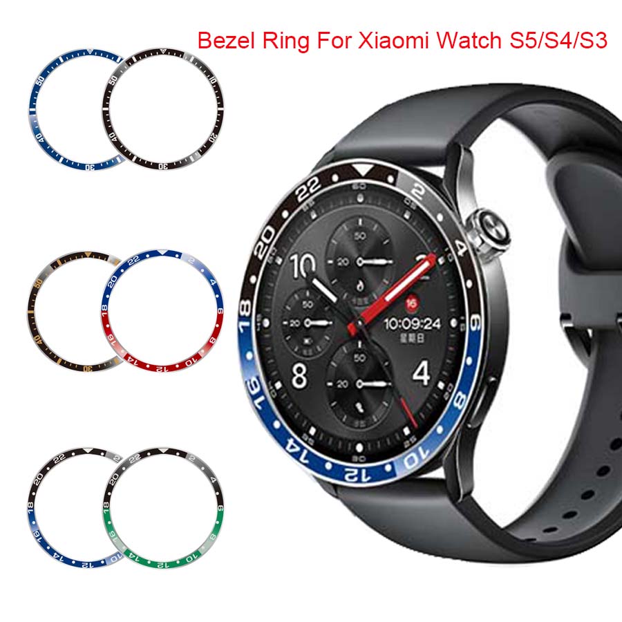 วงแหวนขอบโลหะสำหรับนาฬิกาอัจฉร - Xiaomi Smartwatch S3 Accessories บทวิจารณ์และราคา