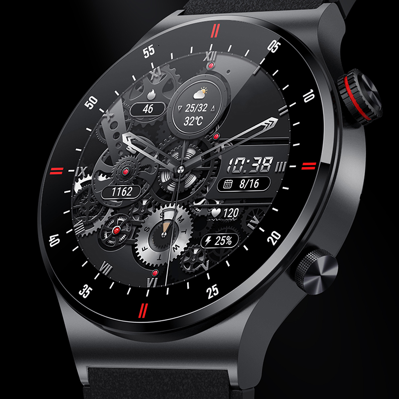 GPS ECG + PPG บลูทูธนาฬิกาสมาร - Smartwatch Faces บทวิจารณ์และราคา