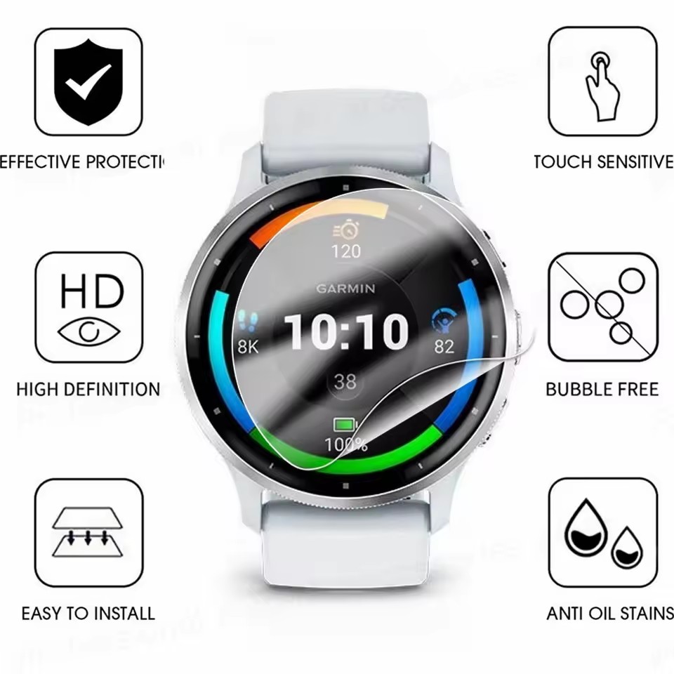 1-5 ชิ้นนาฬิกาไฮโดรเจลฟิล์มสำห - Watch Face Protector บทวิจารณ์และราคา