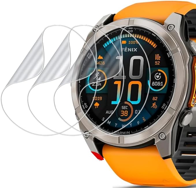 1-3 ชิ้นฟิล์มไฮโดรเจลสำหรับการ - Garmin Smartwatch Accessories บทวิจารณ์และราคา