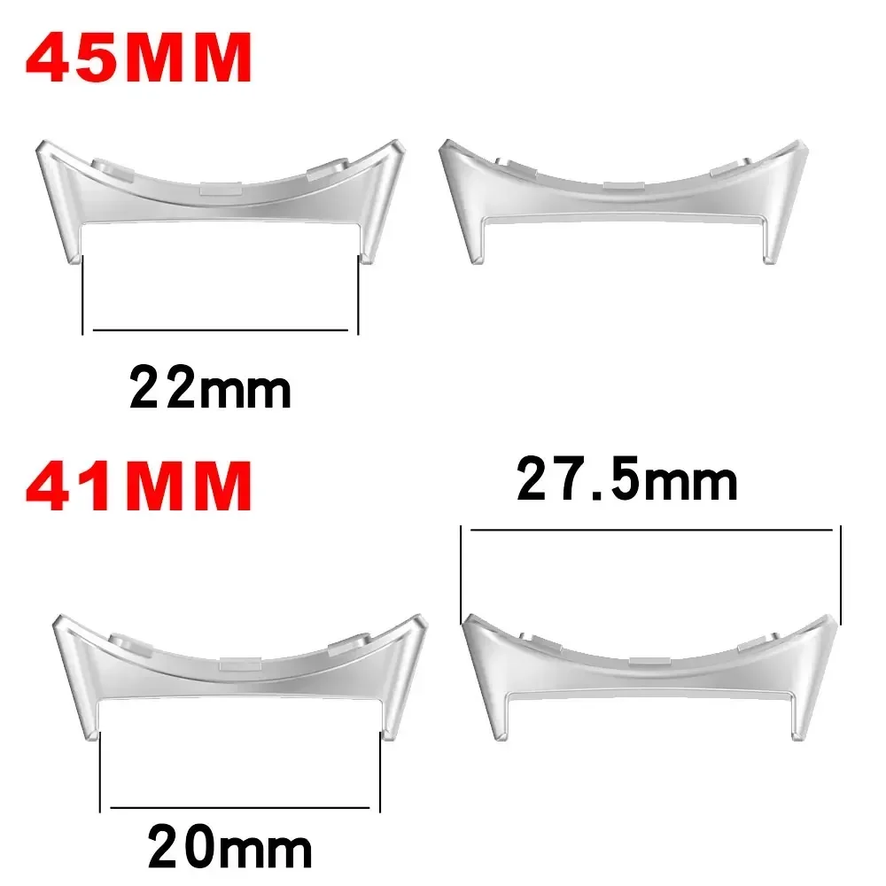 2pcs สายนาฬิกาอะแดปเตอร์สําหรั - Smartwatch Watch Accessories บทวิจารณ์และราคา