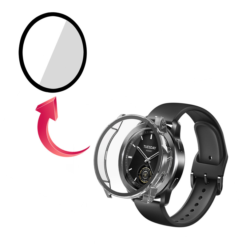 เคสกรอบนาฬิกาสมาร์ทวอทช์ฟิล์มป - Xiaomi Smartwatch S3 Accessories บทวิจารณ์และราคา