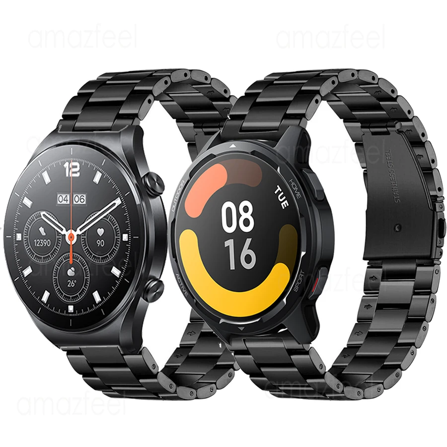 สายนาฬิกาโลหะ Mi Watch S1 Acti - Xiaomi Smartwatch S3 Accessories บทวิจารณ์และราคา