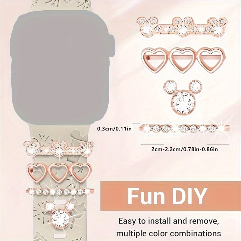 เสน่ห์สายนาฬิกาธีมการ์ตูนที่น่ - Smartwatch Watch Accessories บทวิจารณ์และราคา