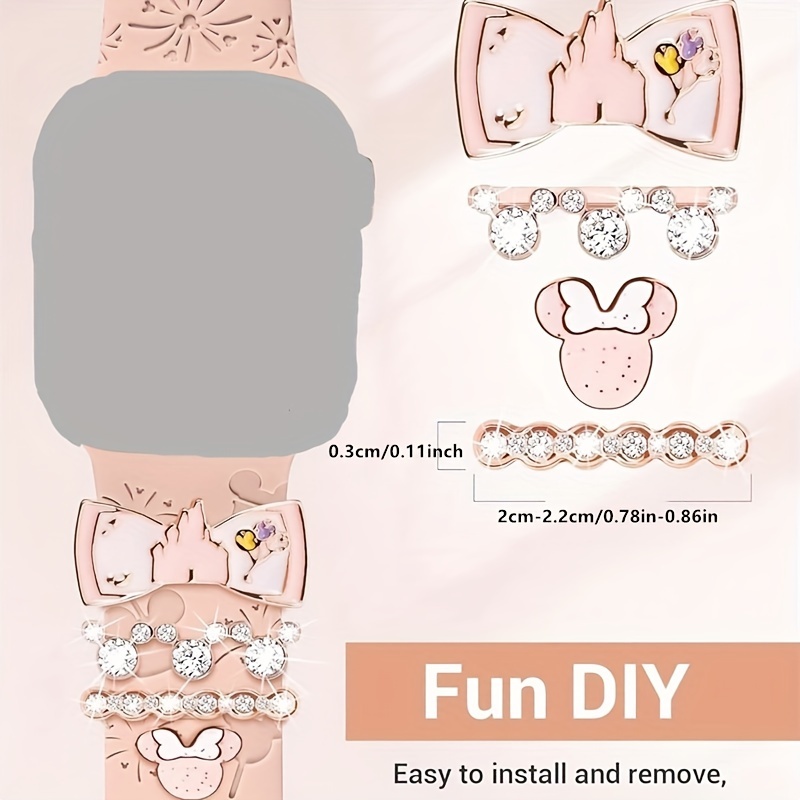 เสน่ห์สายนาฬิกาธีมการ์ตูนที่น่ - Smartwatch Watch Accessories บทวิจารณ์และราคา