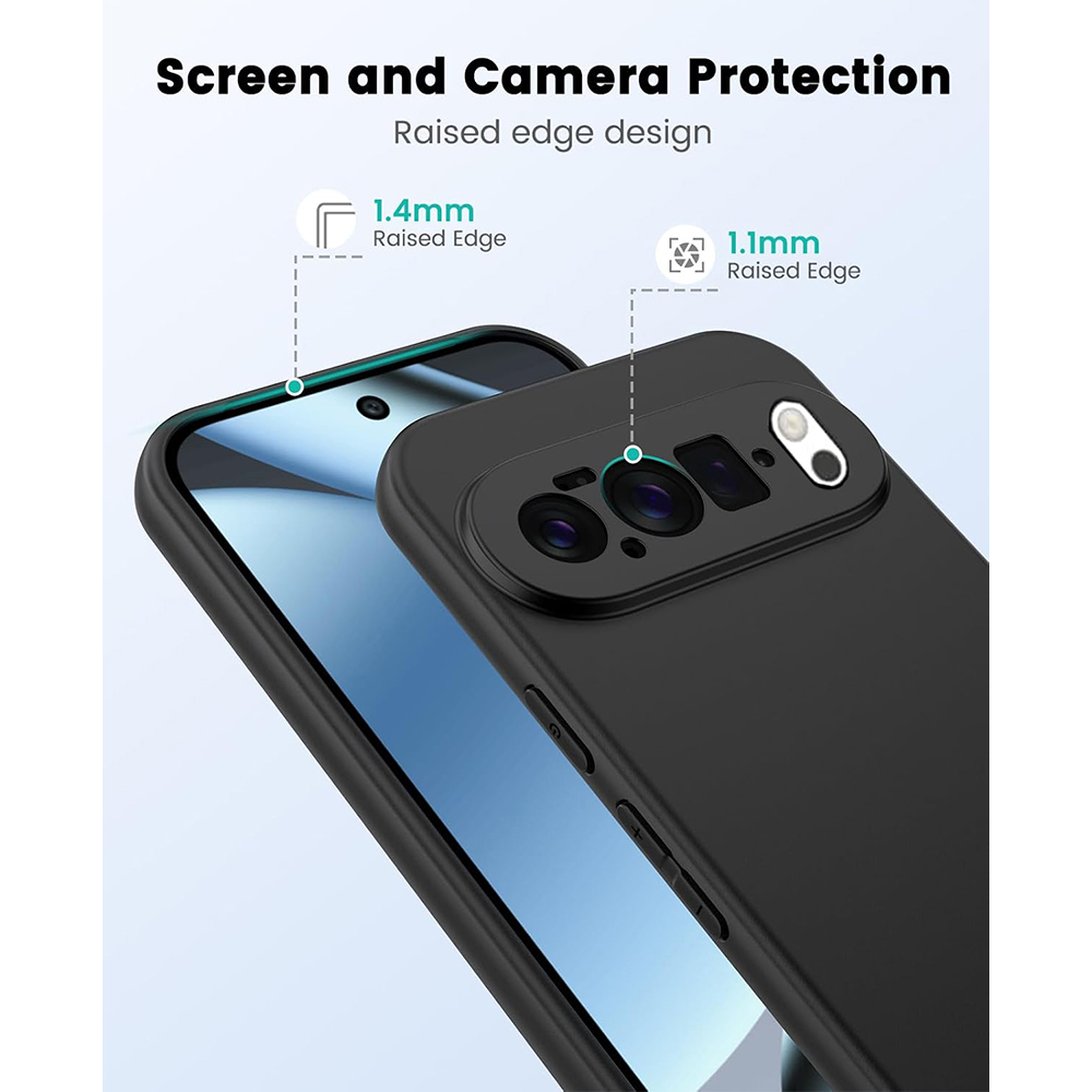 เคสโทรศัพท์แบบบางเฉียบสีดำด้าน - Google Pixel 9 บทวิจารณ์และราคา