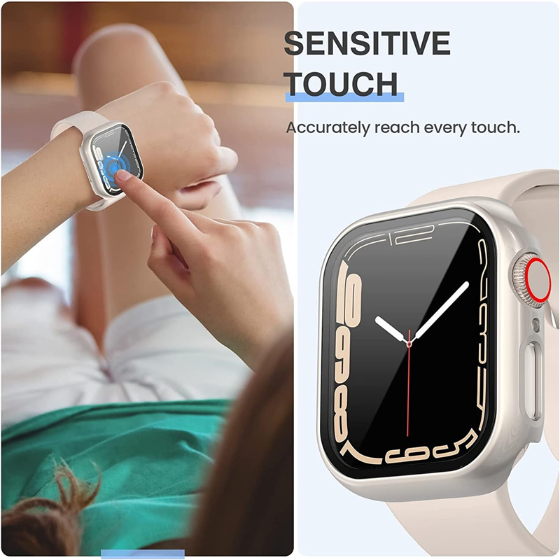 แก้ว + ฝาครอบสําหรับ Apple Wat - Apple Smartwatch Accessories บทวิจารณ์และราคา