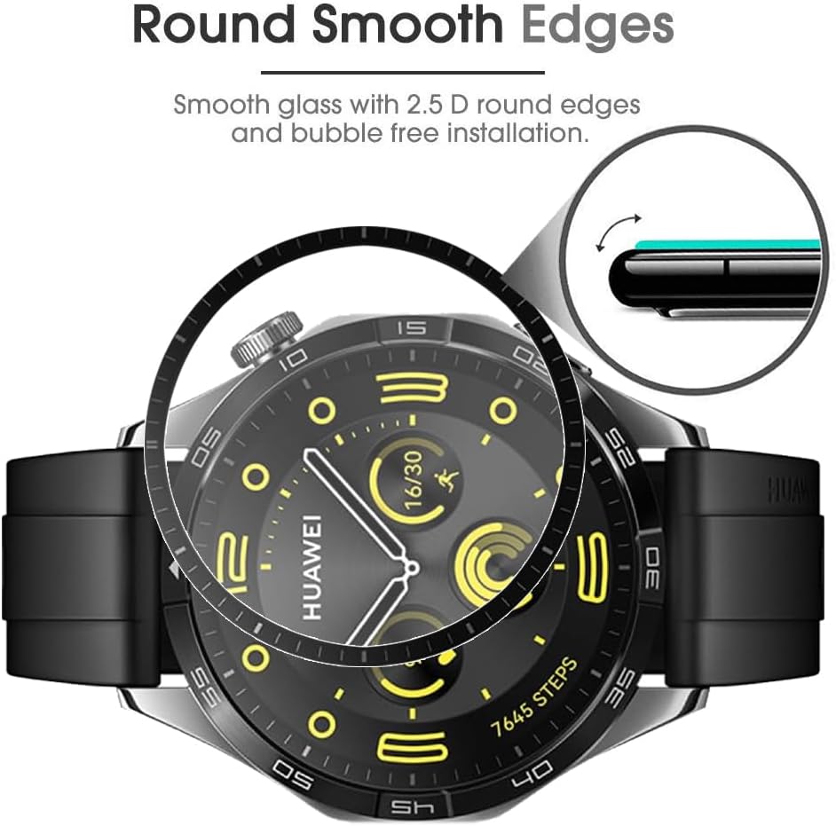 ฟิล์ม3D สำหรับนาฬิกา Huawei GT - Watch Face Protector บทวิจารณ์และราคา