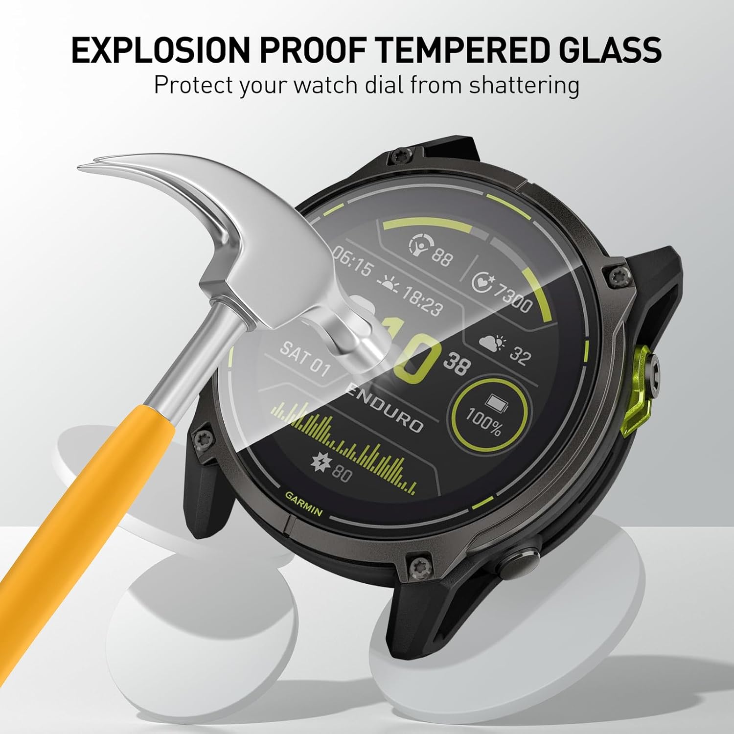 ฟิล์มกระจกนิรภัยสำหรับการ์มิน  - Garmin Smartwatch Accessories บทวิจารณ์และราคา