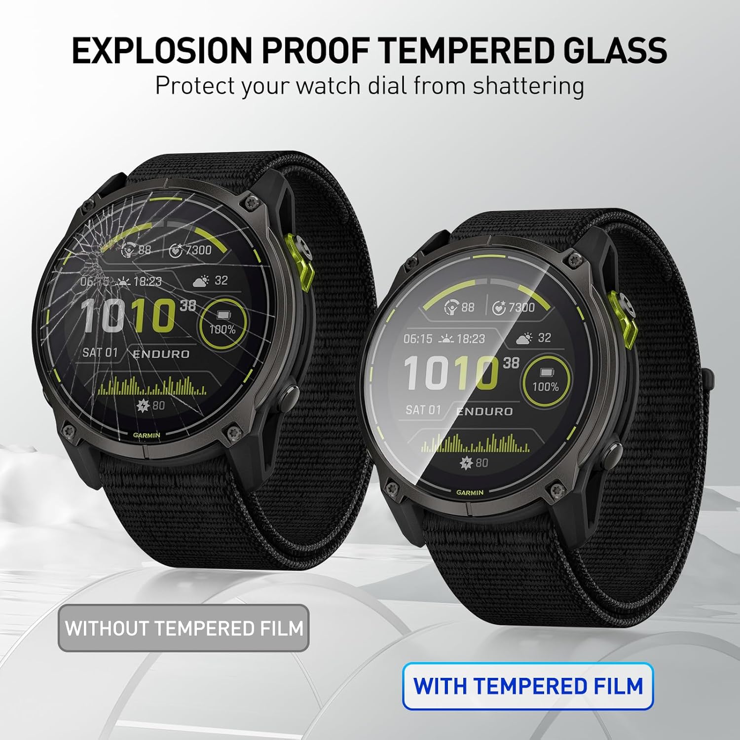 ฟิล์มกระจกนิรภัยสำหรับการ์มิน  - Garmin Smartwatch Accessories บทวิจารณ์และราคา