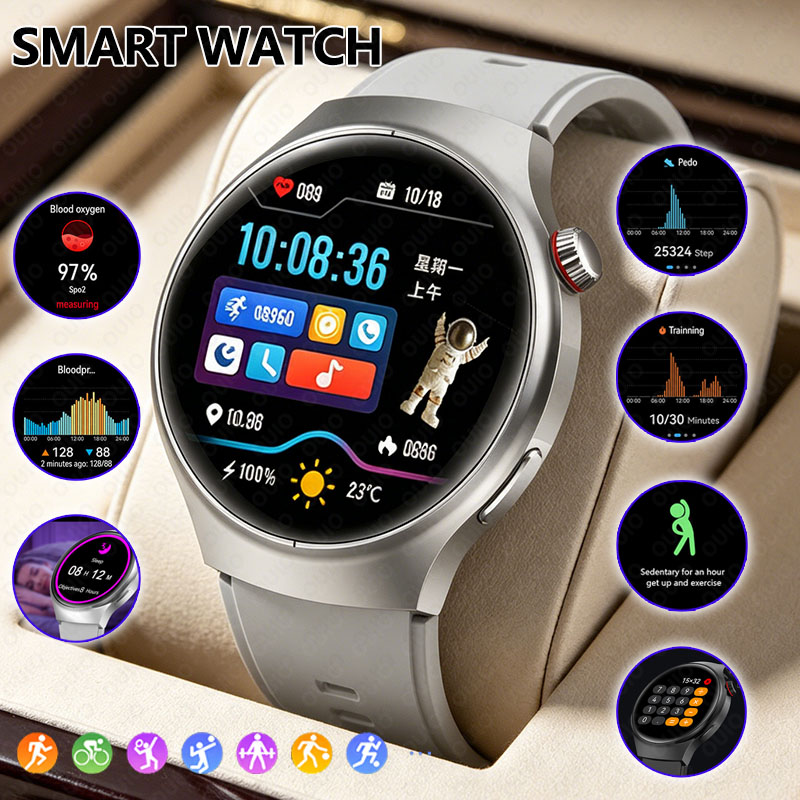 ใหม่สมาร์ทวอทช์บลูทูธโทรโหมดมั - Smartwatch M Active บทวิจารณ์และราคา