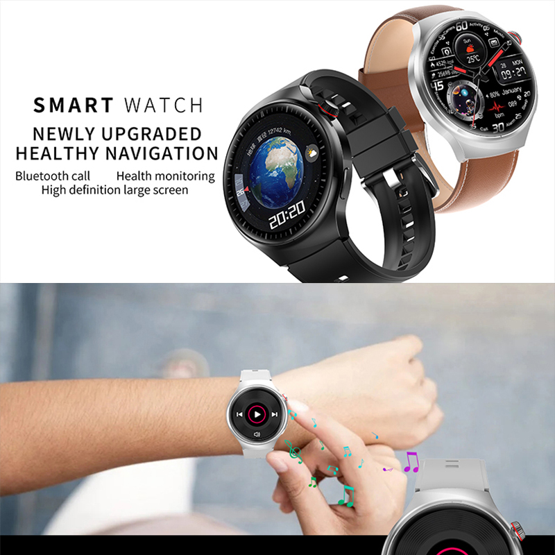 ใหม่สมาร์ทวอทช์บลูทูธโทรโหมดมั - Smartwatch M Active บทวิจารณ์และราคา