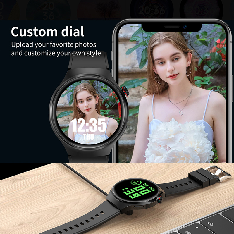 ใหม่สมาร์ทวอทช์บลูทูธโทรโหมดมั - Smartwatch M Active บทวิจารณ์และราคา