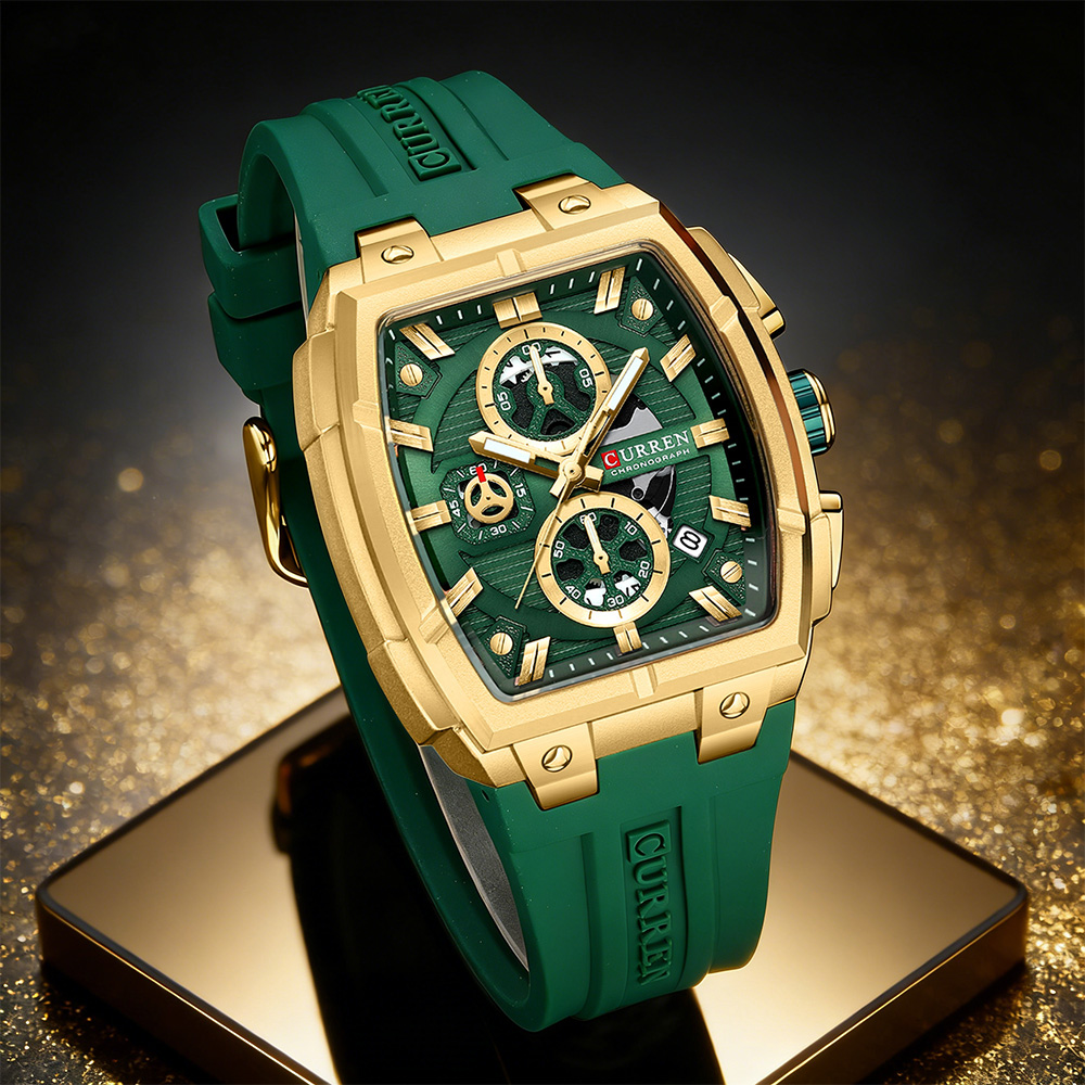 CURREN นาฬิกาวินเทจสุดหรูสำหรั - Accessories With Watch บทวิจารณ์และราคา