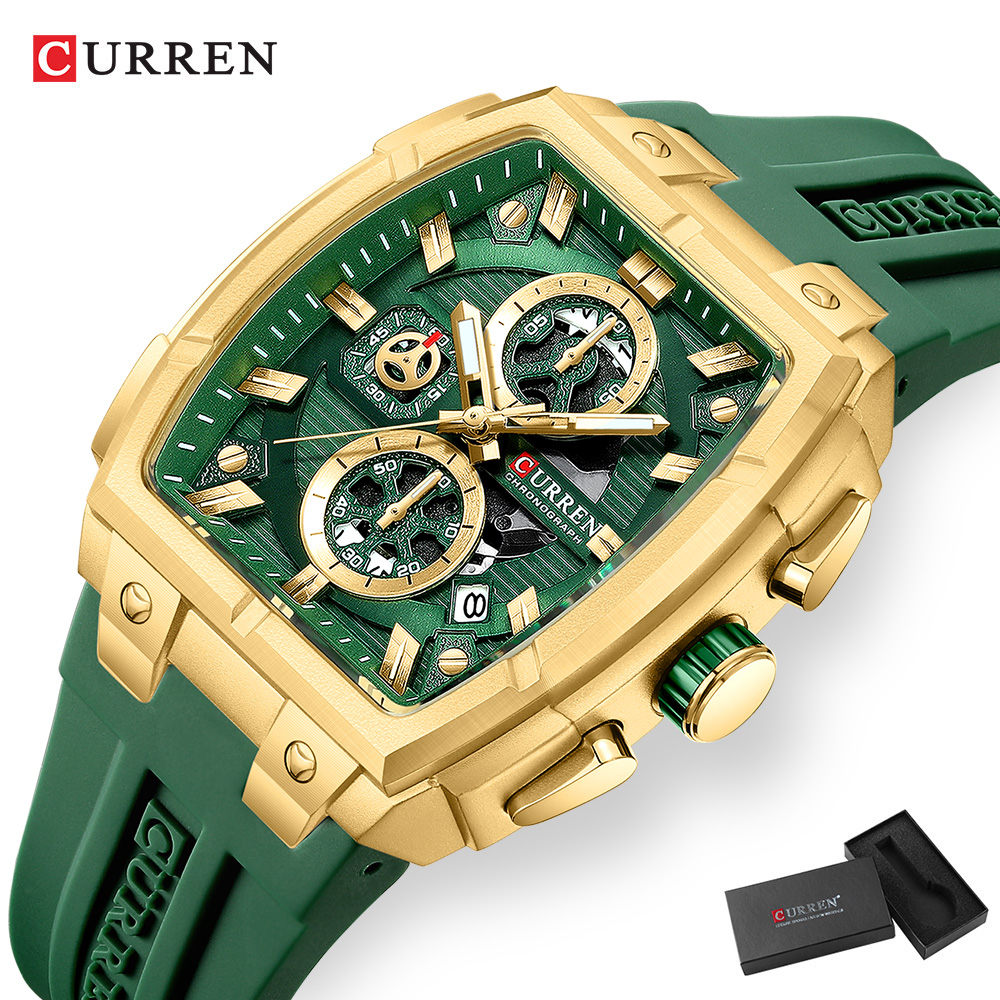 CURREN นาฬิกาวินเทจสุดหรูสำหรั - Accessories With Watch บทวิจารณ์และราคา
