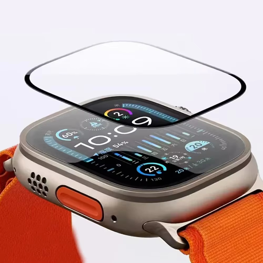 ตัวป้องกันหน้าจอ 3D ฟิล์มกระจก - Smartwatch Case บทวิจารณ์และราคา