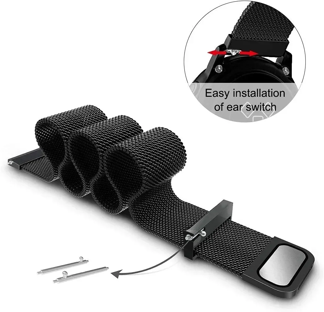 สายนาฬิกาแบบ Milanese Loop ขนา - Smartwatch Id บทวิจารณ์และราคา