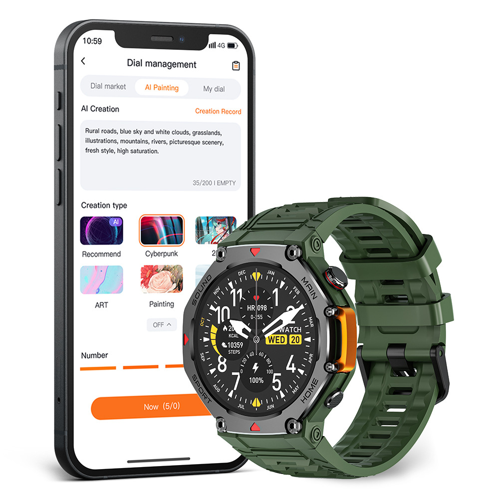 นาฬิกาอัจฉริยะเพื่อสุขภาพและกี - Smartwatch M Active บทวิจารณ์และราคา