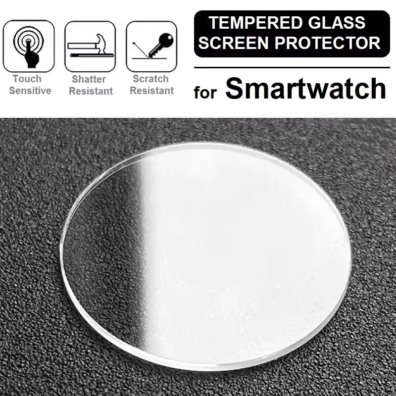26-46 มม. กระจกนิรภัยแบบกลมอเน - Watch Face Protector บทวิจารณ์และราคา