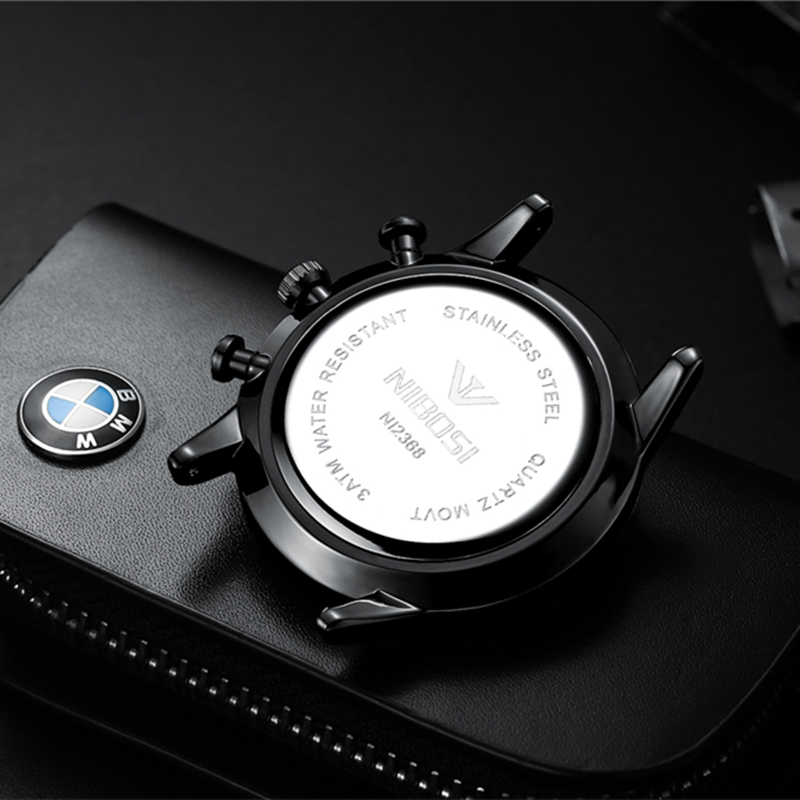 นาฬิกาข้อมือผู้ชาย NIBOSI แฟชั - Accessories With Watch บทวิจารณ์และราคา
