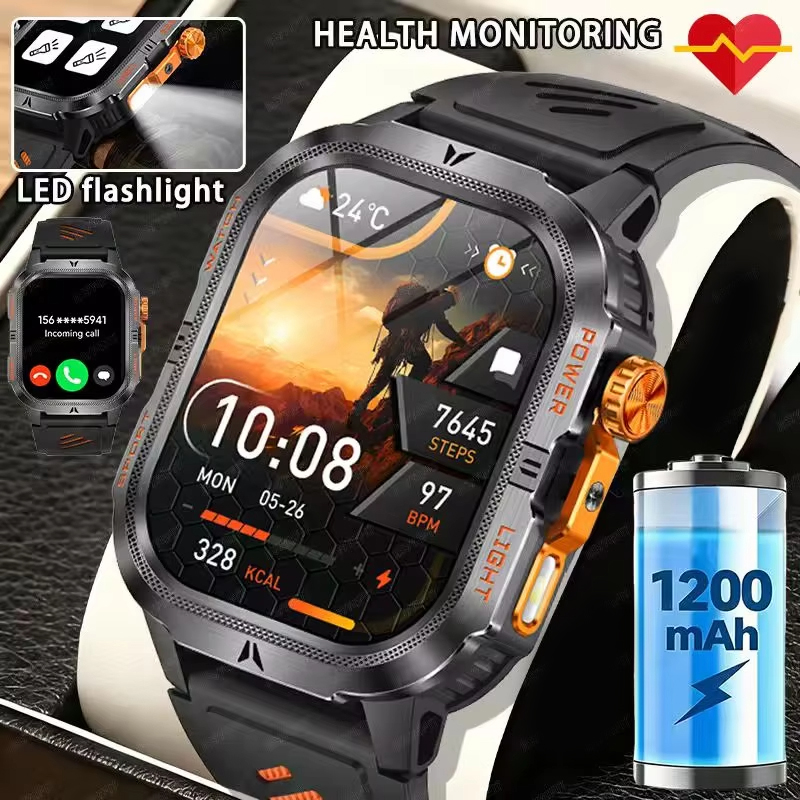 2026 สมาร์ทวอทช์ทหารที่ทนทานสำ - Smartwatch M Active บทวิจารณ์และราคา