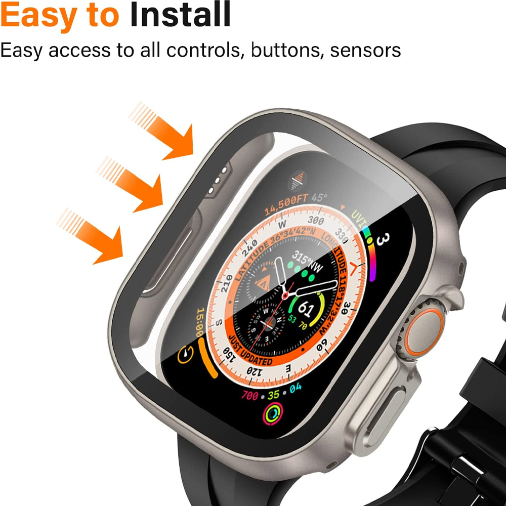 กระจก+เคสสำหรับแอปเปิ้ลวอทช์อั - Apple Smartwatch Accessories บทวิจารณ์และราคา