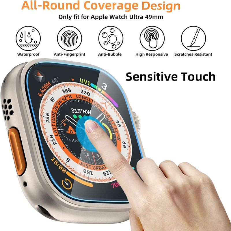 กระจกนิรภัยสำหรับนาฬิกา Apple  - Watch Face Protector บทวิจารณ์และราคา