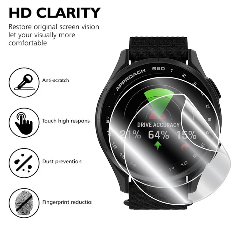 ป้องกันหน้าจอสําหรับ Garmin Ap - Watch Face Protector บทวิจารณ์และราคา