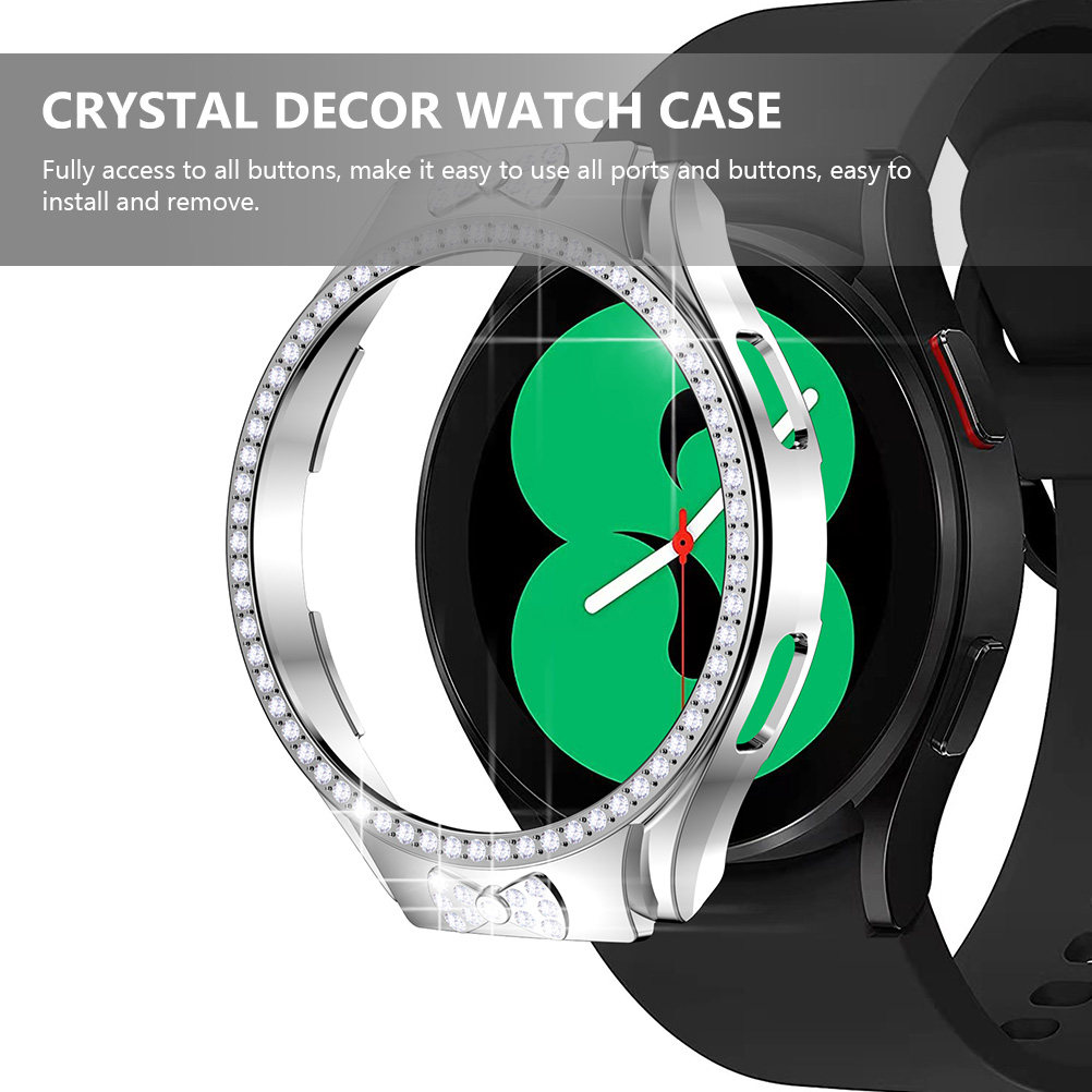 เคสนาฬิกาแบบมีกลิตเตอร์เงางาม  - Smartwatch Case บทวิจารณ์และราคา