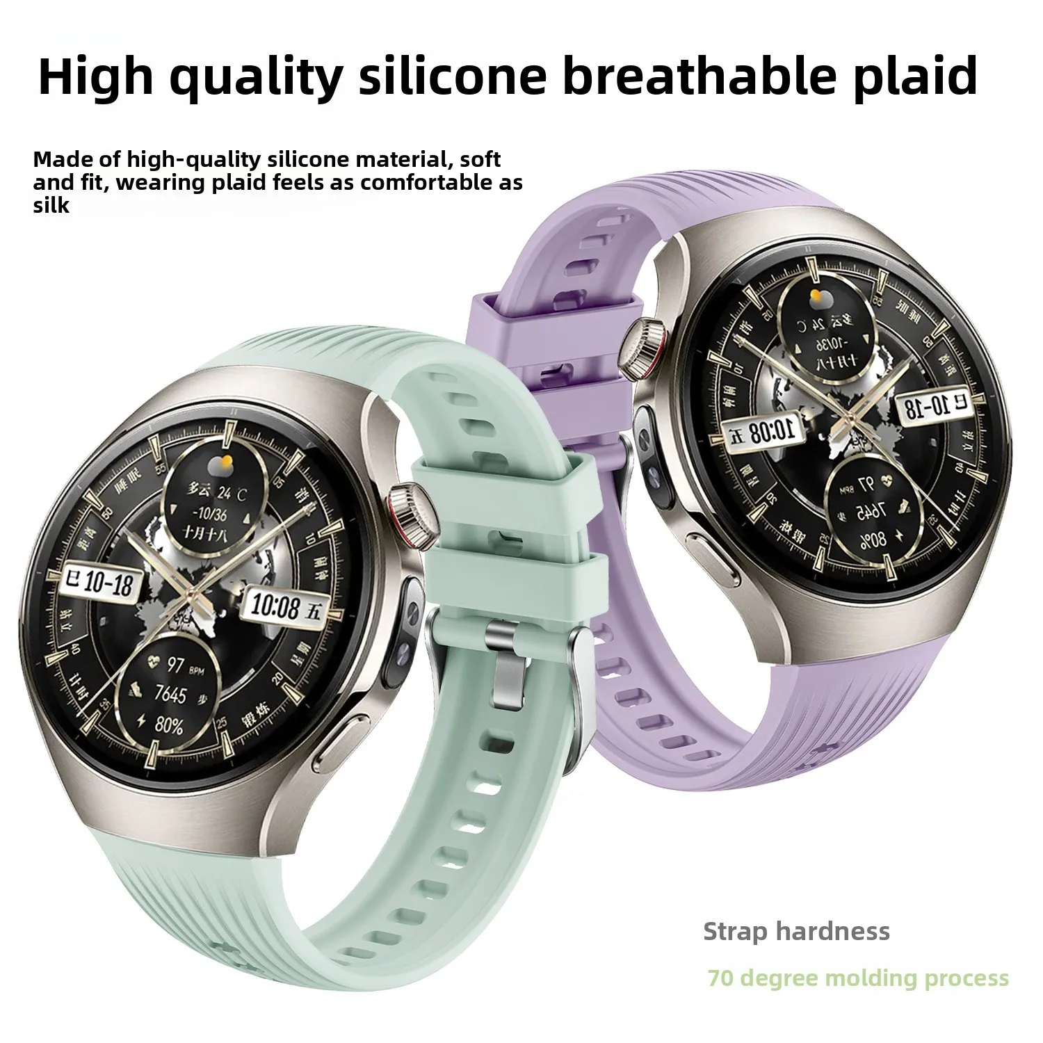 สายคล้องคอซิลิโคนสําหรับ Huawe - Huawei Smartwatch Accessories บทวิจารณ์และราคา