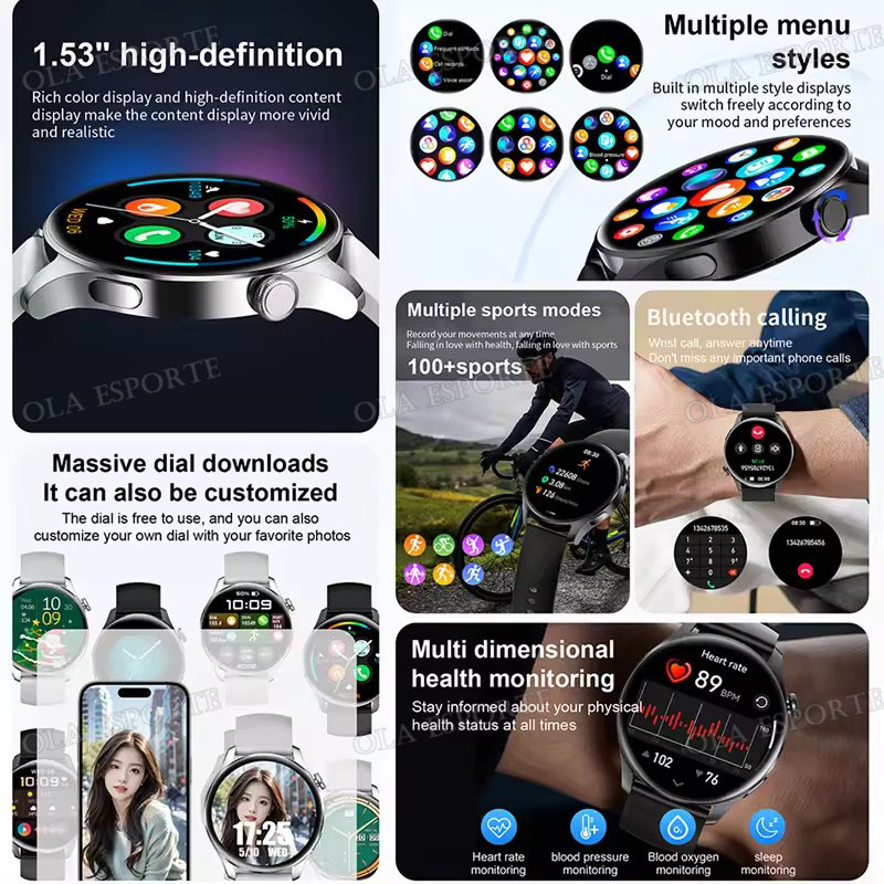 สมาร์ทวอทช์รุ่นใหม่สำหรับผู้ชา - Smartwatch Faces บทวิจารณ์และราคา