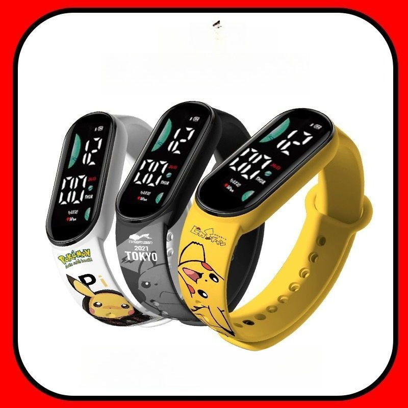 นาฬิกาดิจิตอลลายการ์ตูนโปเกมอน - Accessories With Watch บทวิจารณ์และราคา