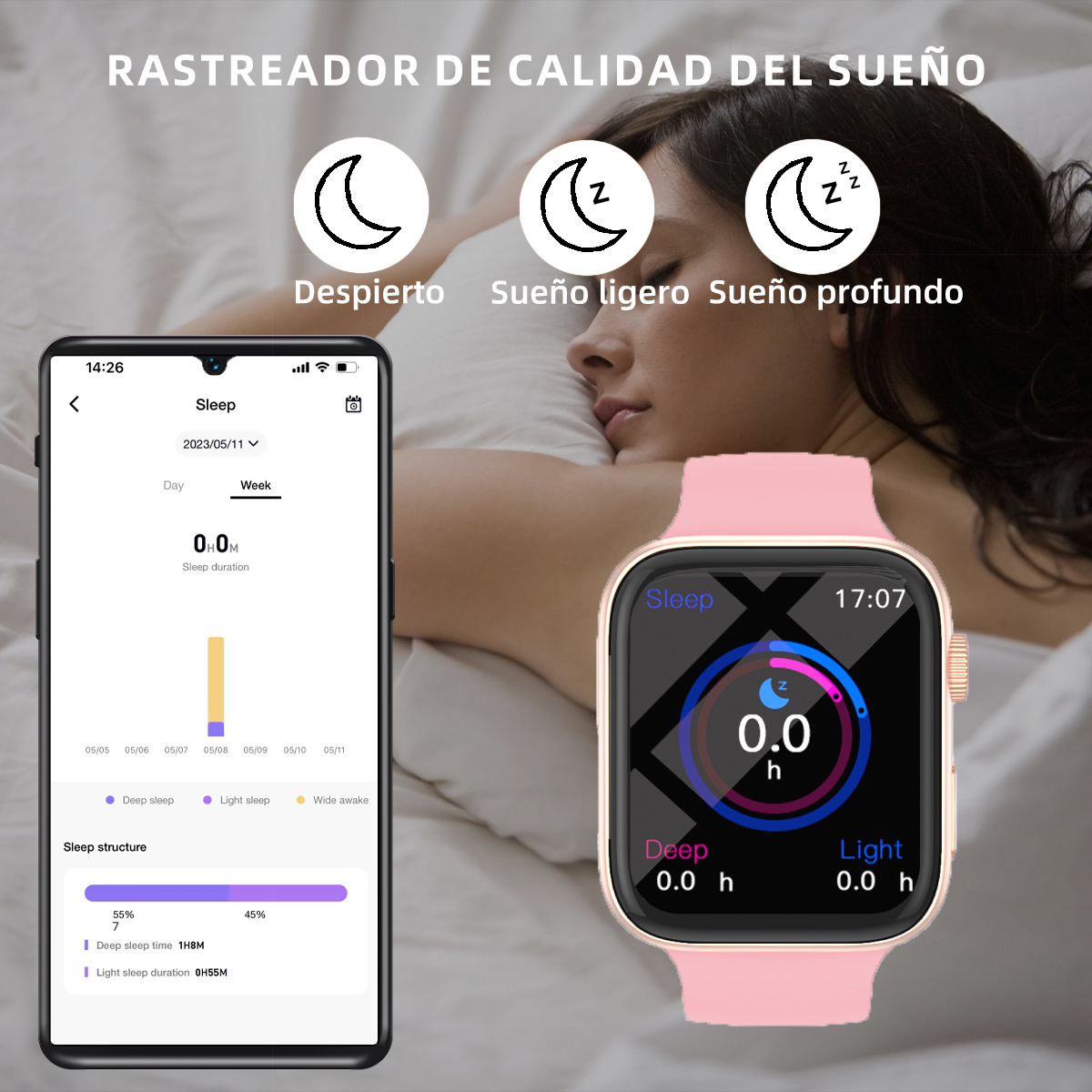 แฟชั่นกีฬานาฬิกาสมาร์ทผู้ชายแล - Smartwatch Faces บทวิจารณ์และราคา