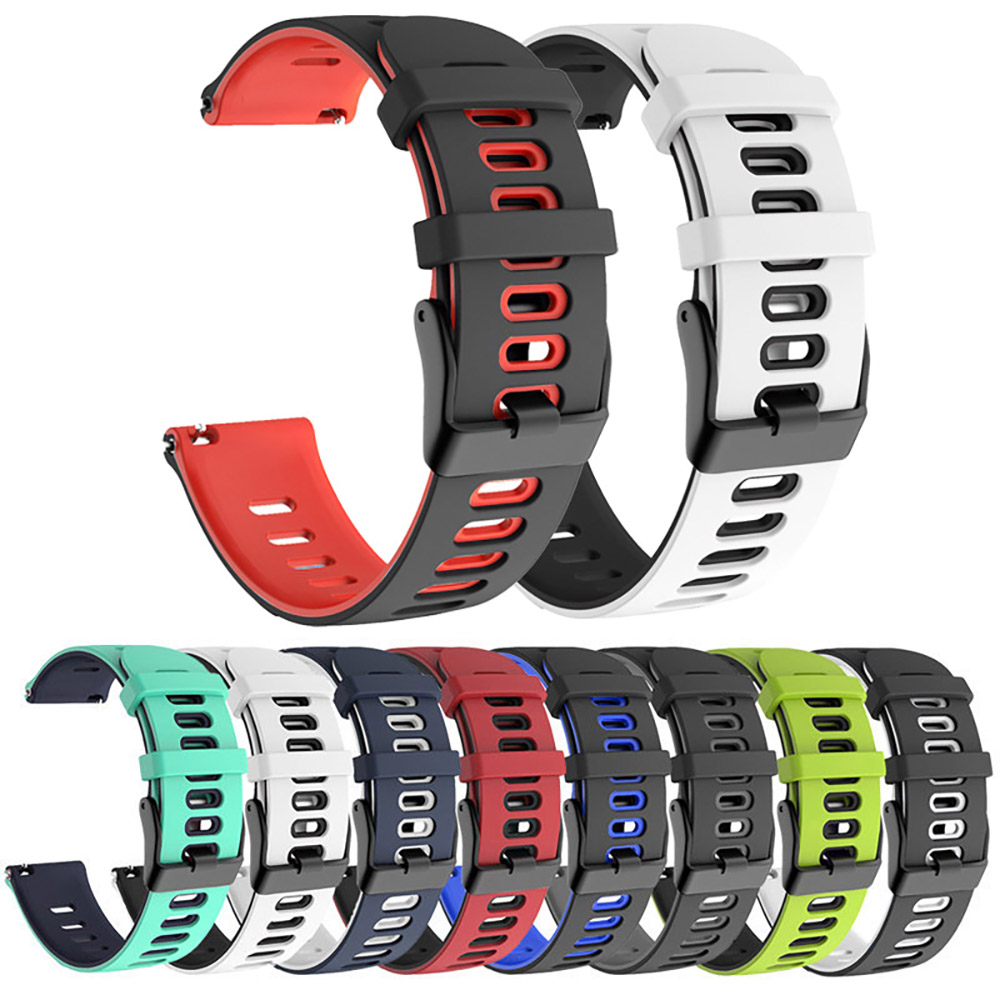 22 มม.Two-Tone กีฬาสําหรับ Xia - Xiaomi Smartwatch S3 Accessories บทวิจารณ์และราคา