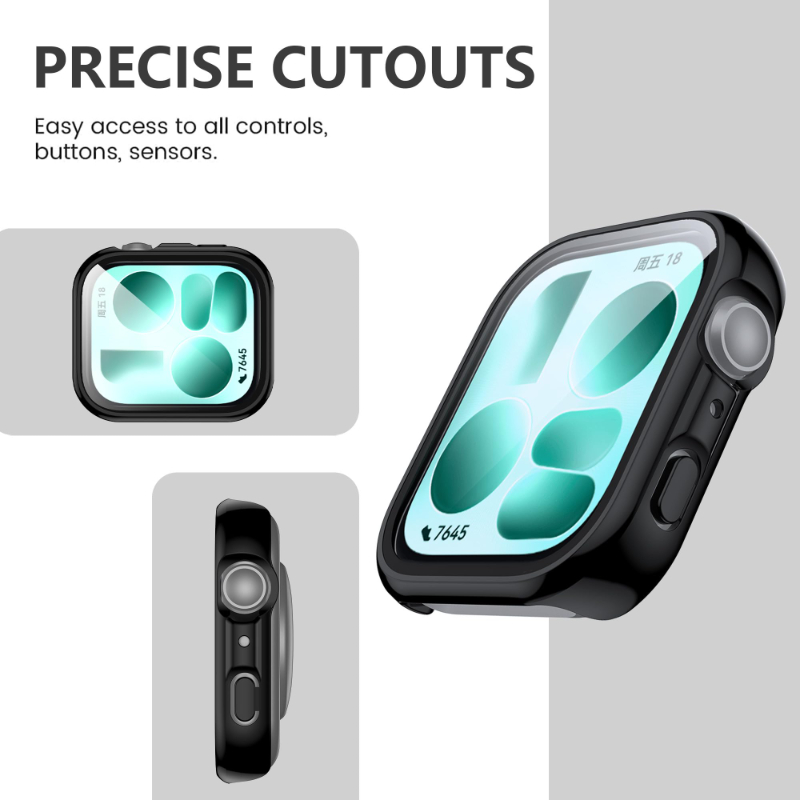 กระจก+เคสสำหรับหัวเว่ยวอตช์ฟิต - Huawei Smartwatch Accessories บทวิจารณ์และราคา