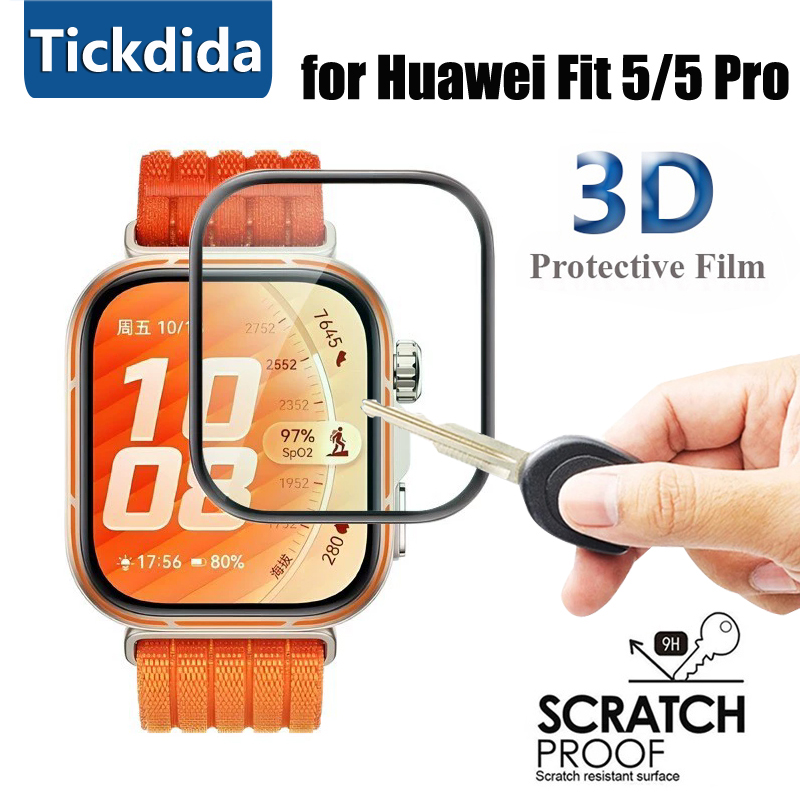 กระจกนิรภัยแบบนุ่มสำหรับหัวเว่ - Huawei Smartwatch Accessories บทวิจารณ์และราคา
