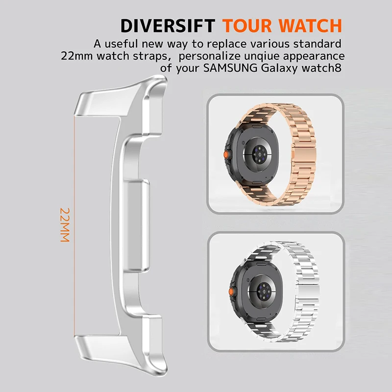 22 มม.สําหรับ Samsung Watch 8/ - Smartwatch Watch Accessories บทวิจารณ์และราคา